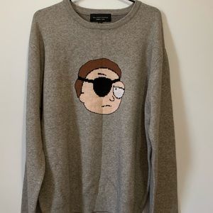 Daylight Curfew evil Morty sweater RARE